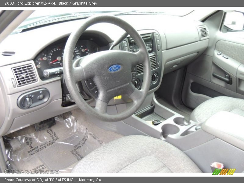 Black / Graphite Grey 2003 Ford Explorer XLS 4x4