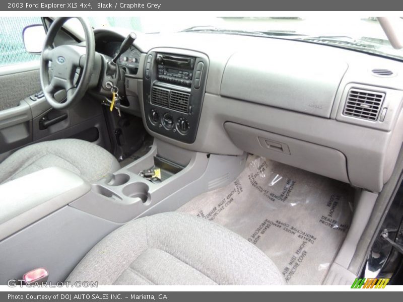 Black / Graphite Grey 2003 Ford Explorer XLS 4x4