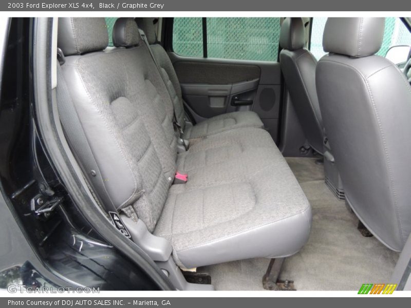 Rear Seat of 2003 Explorer XLS 4x4