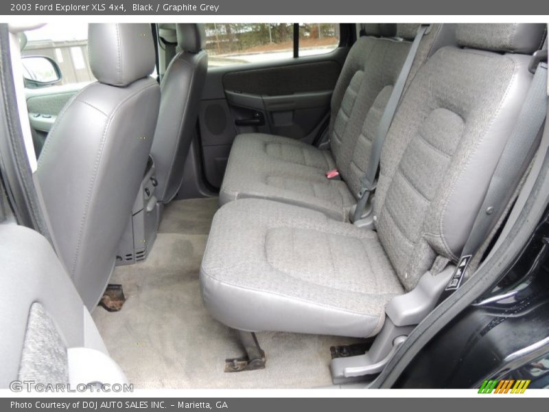 Rear Seat of 2003 Explorer XLS 4x4