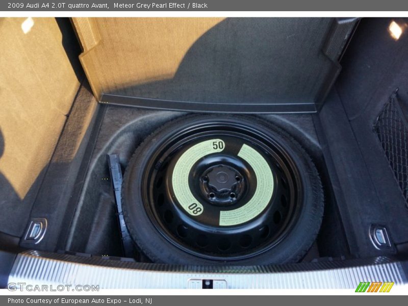 Meteor Grey Pearl Effect / Black 2009 Audi A4 2.0T quattro Avant