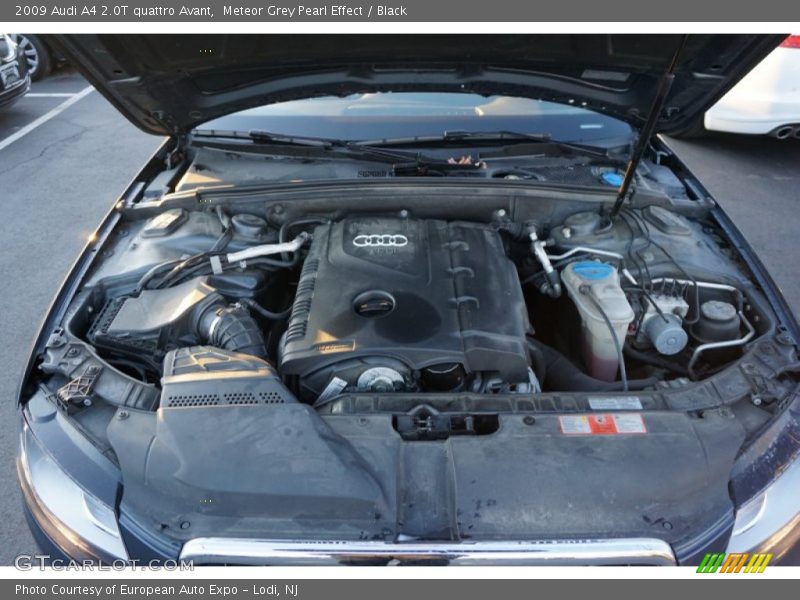 Meteor Grey Pearl Effect / Black 2009 Audi A4 2.0T quattro Avant