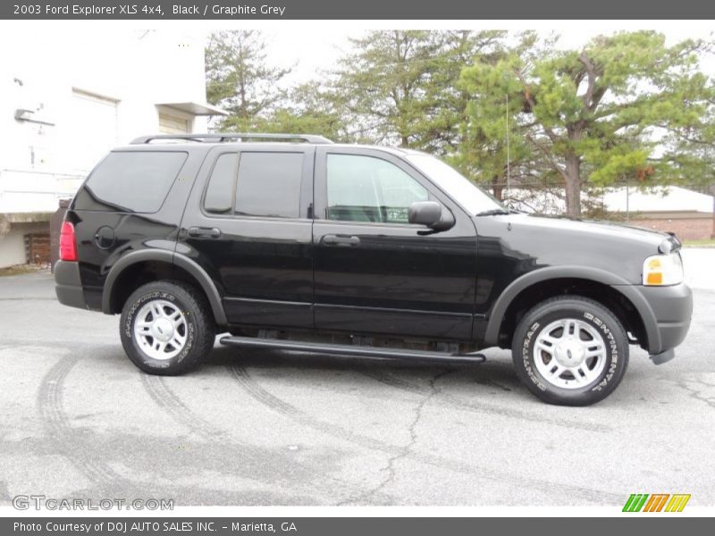 Black / Graphite Grey 2003 Ford Explorer XLS 4x4