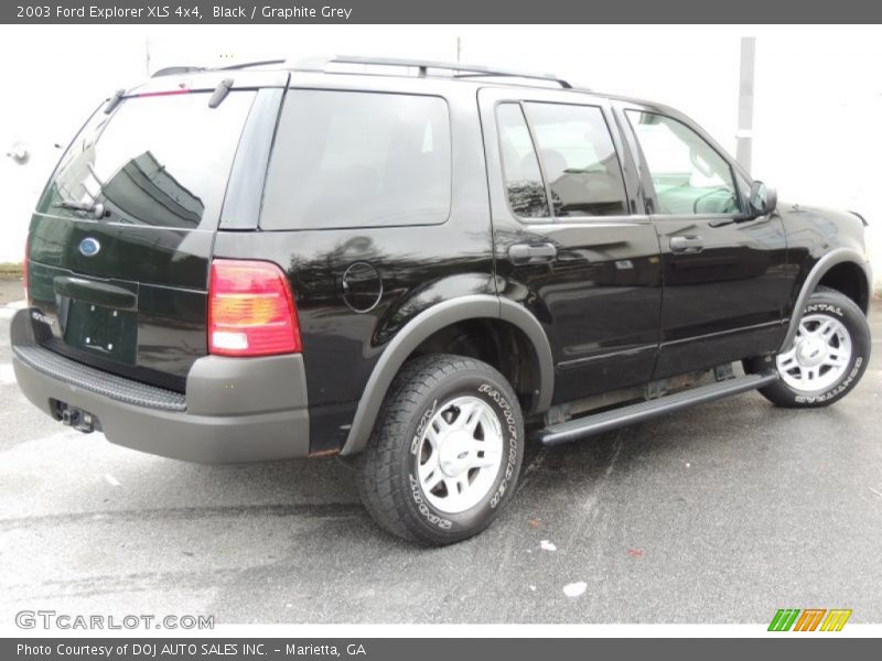 Black / Graphite Grey 2003 Ford Explorer XLS 4x4