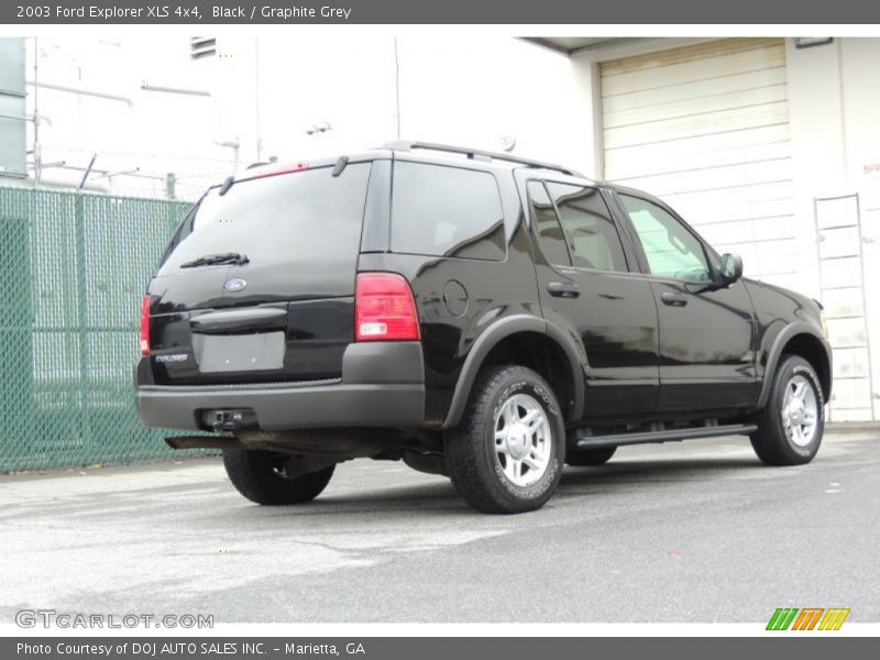Black / Graphite Grey 2003 Ford Explorer XLS 4x4