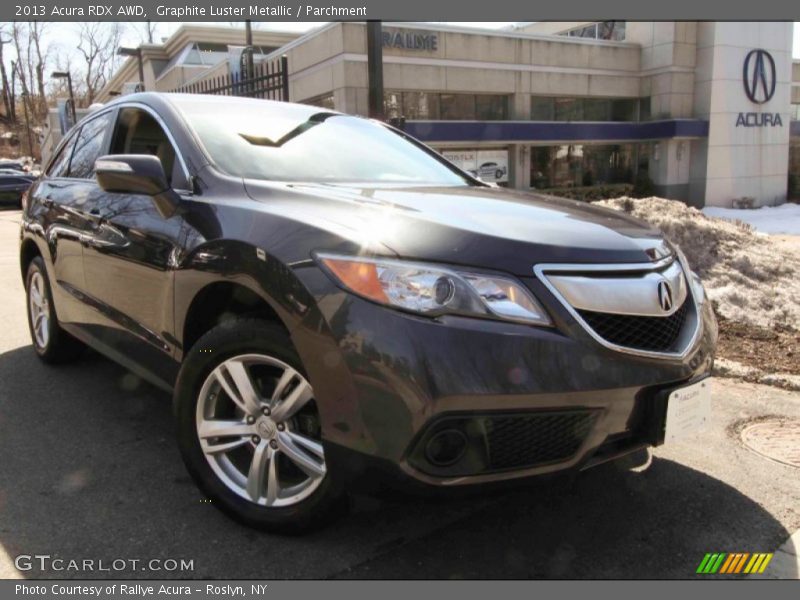Graphite Luster Metallic / Parchment 2013 Acura RDX AWD