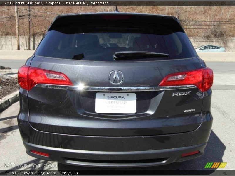 Graphite Luster Metallic / Parchment 2013 Acura RDX AWD