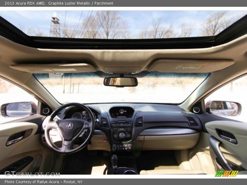 Graphite Luster Metallic / Parchment 2013 Acura RDX AWD