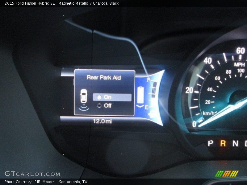 Magnetic Metallic / Charcoal Black 2015 Ford Fusion Hybrid SE