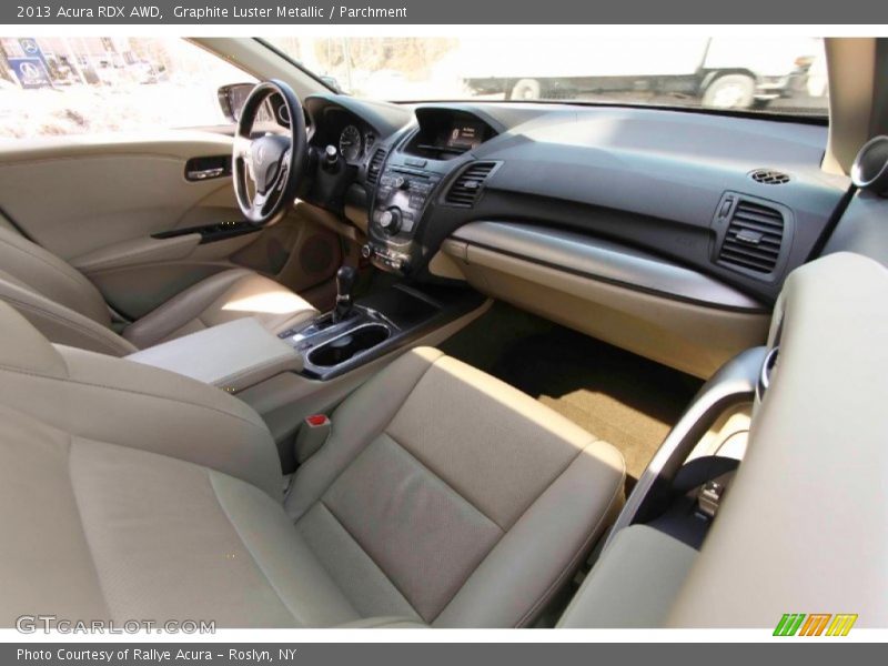 Graphite Luster Metallic / Parchment 2013 Acura RDX AWD