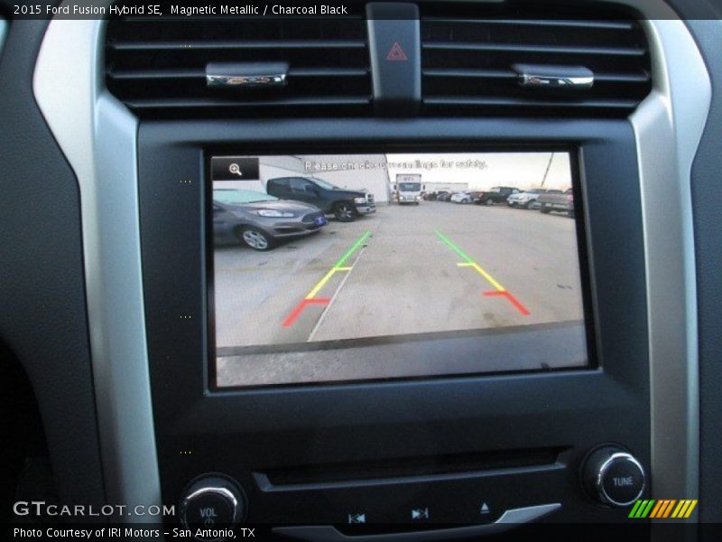 Magnetic Metallic / Charcoal Black 2015 Ford Fusion Hybrid SE