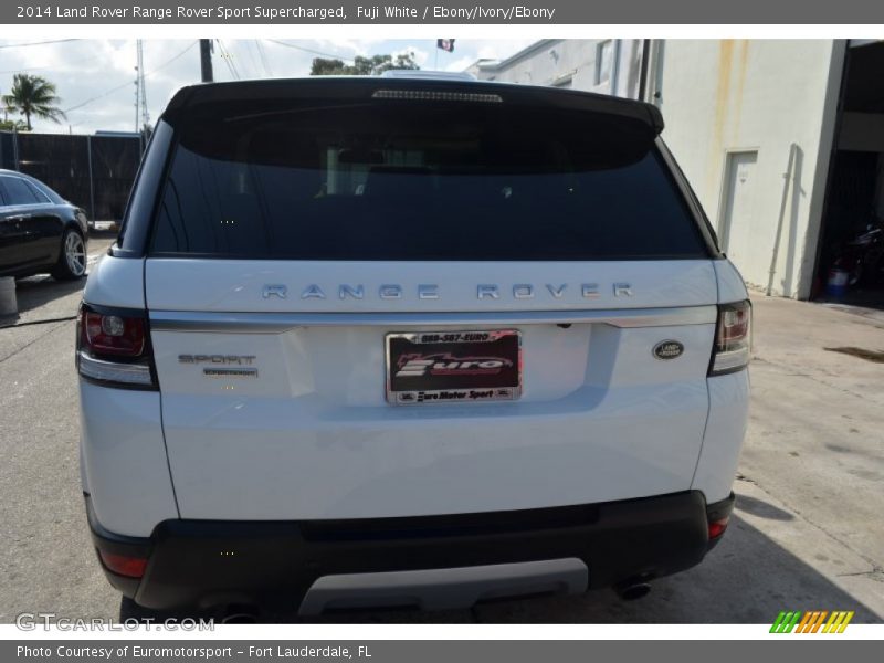 Fuji White / Ebony/Ivory/Ebony 2014 Land Rover Range Rover Sport Supercharged