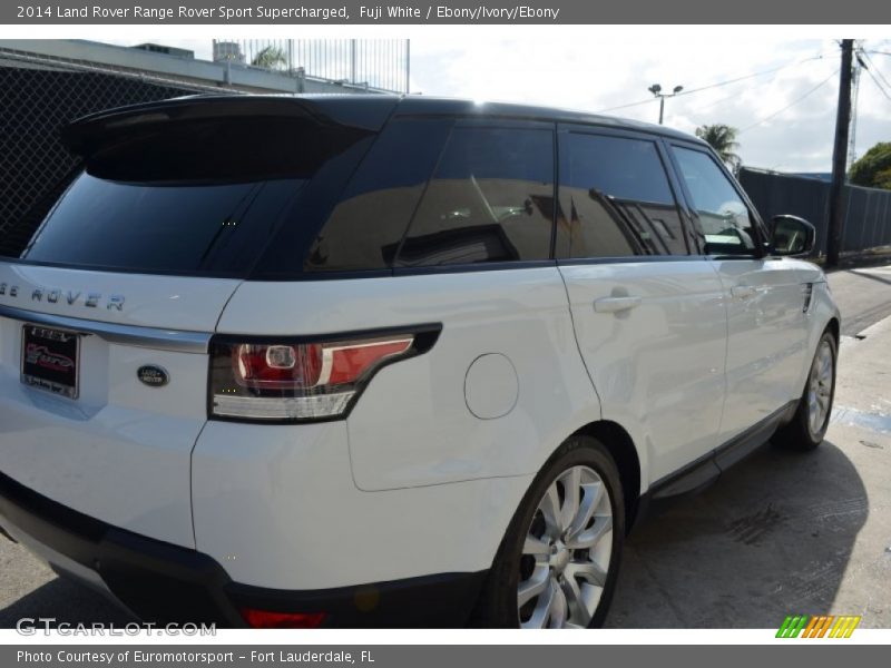 Fuji White / Ebony/Ivory/Ebony 2014 Land Rover Range Rover Sport Supercharged