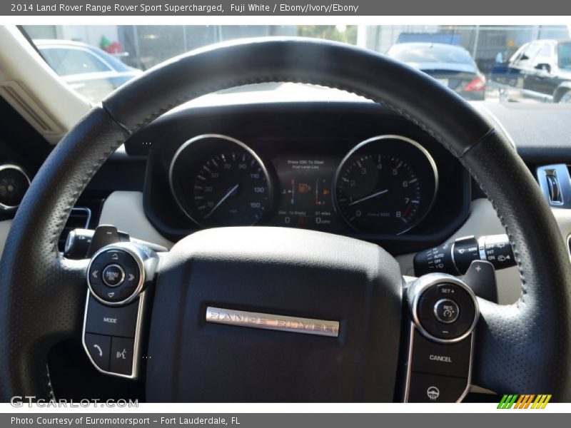 Fuji White / Ebony/Ivory/Ebony 2014 Land Rover Range Rover Sport Supercharged