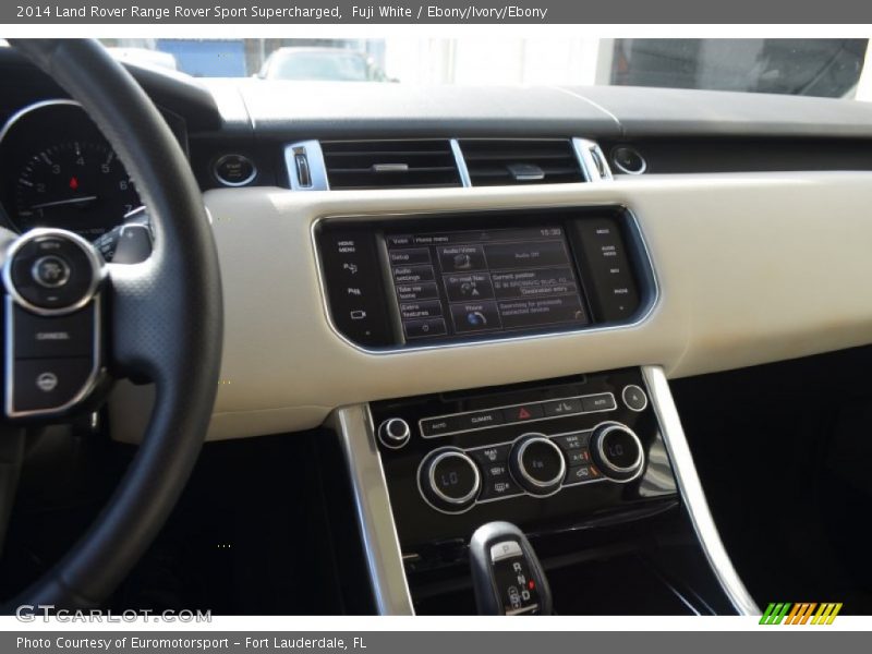 Fuji White / Ebony/Ivory/Ebony 2014 Land Rover Range Rover Sport Supercharged