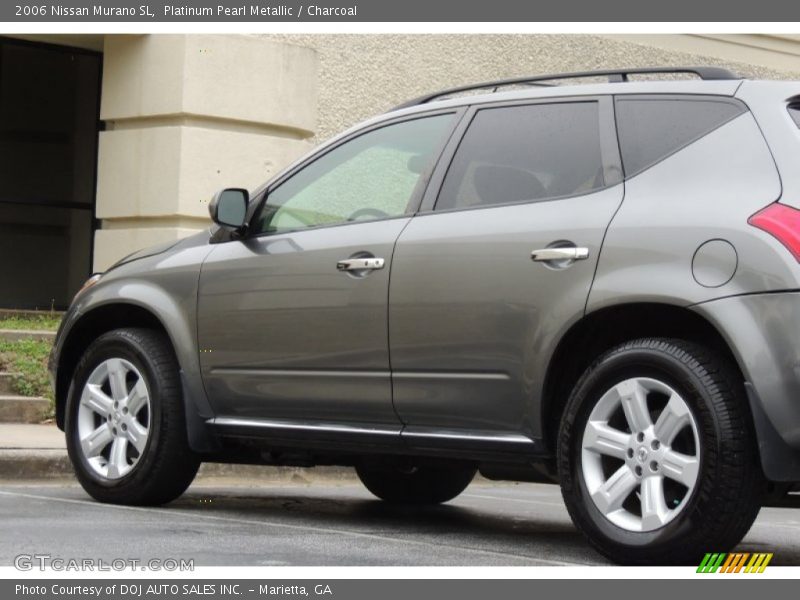 Platinum Pearl Metallic / Charcoal 2006 Nissan Murano SL