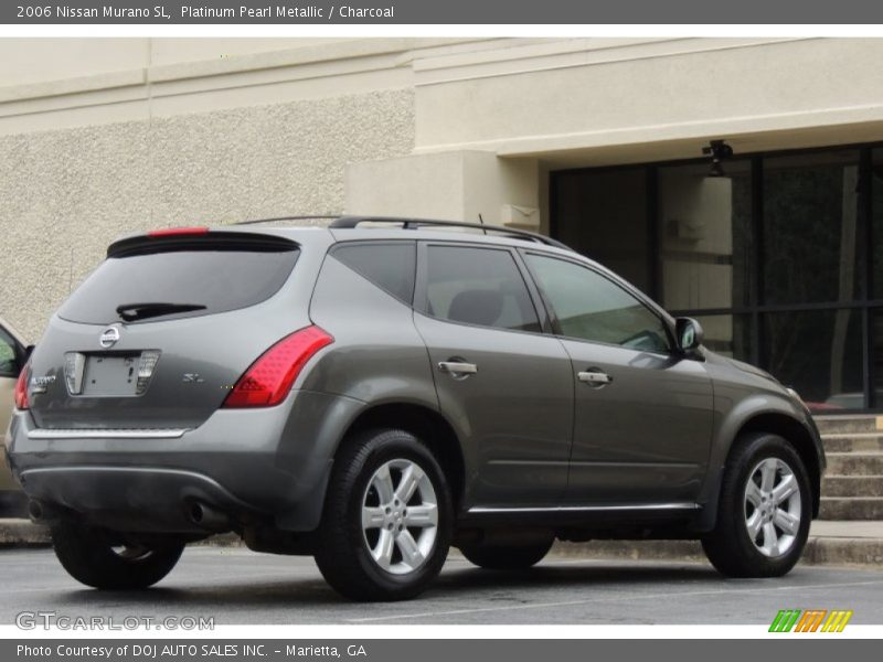 Platinum Pearl Metallic / Charcoal 2006 Nissan Murano SL
