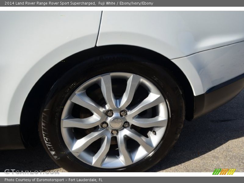 Fuji White / Ebony/Ivory/Ebony 2014 Land Rover Range Rover Sport Supercharged
