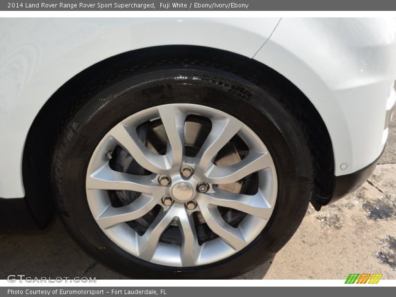 Fuji White / Ebony/Ivory/Ebony 2014 Land Rover Range Rover Sport Supercharged