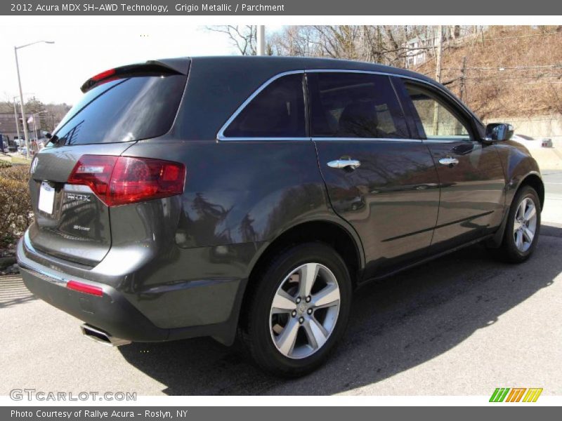Grigio Metallic / Parchment 2012 Acura MDX SH-AWD Technology