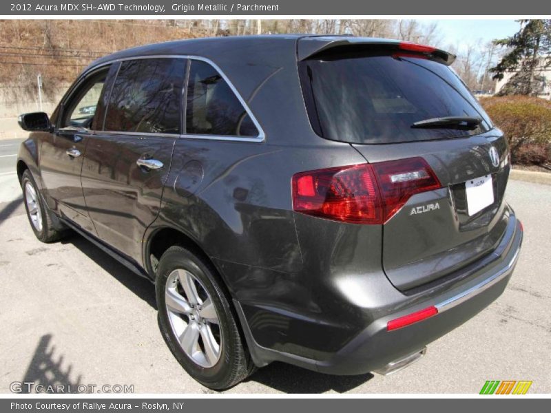 Grigio Metallic / Parchment 2012 Acura MDX SH-AWD Technology