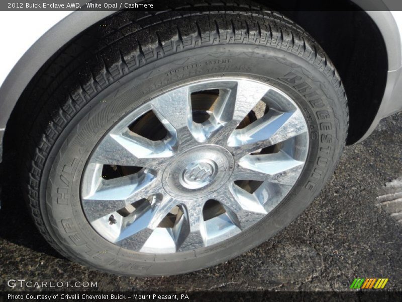 White Opal / Cashmere 2012 Buick Enclave AWD
