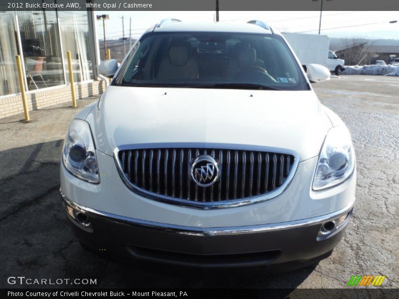 White Opal / Cashmere 2012 Buick Enclave AWD