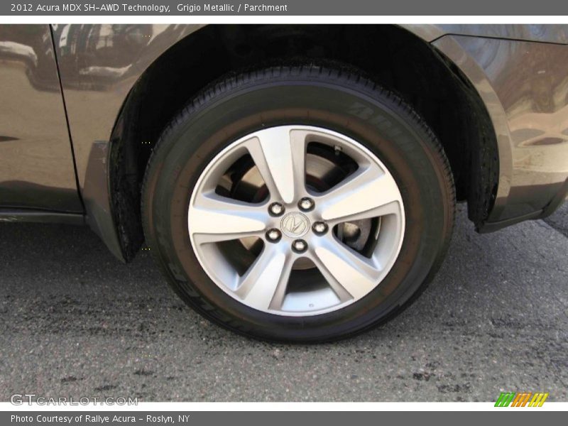 Grigio Metallic / Parchment 2012 Acura MDX SH-AWD Technology