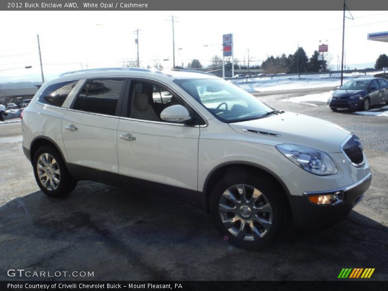 White Opal / Cashmere 2012 Buick Enclave AWD