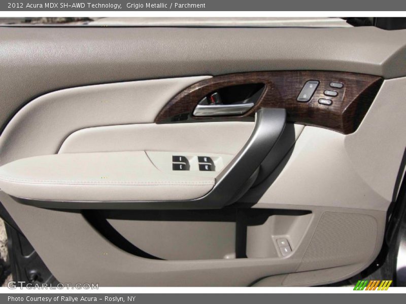 Grigio Metallic / Parchment 2012 Acura MDX SH-AWD Technology