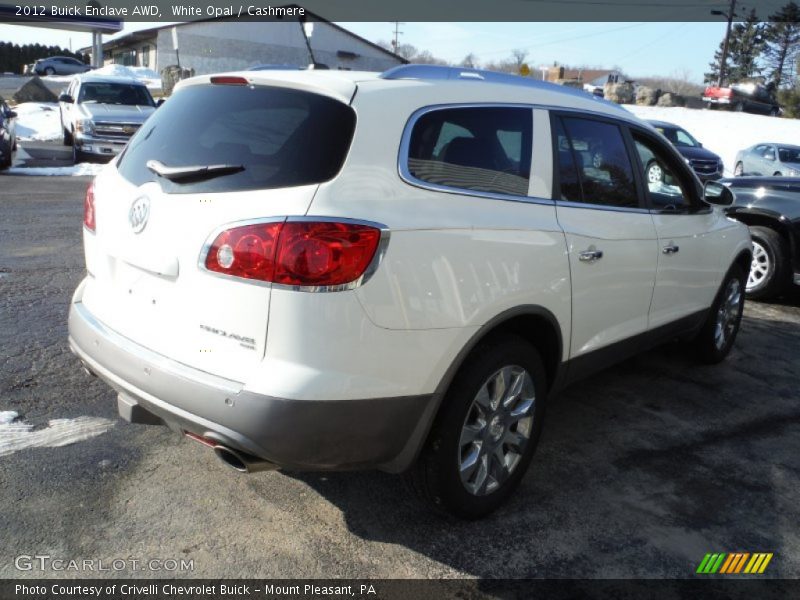 White Opal / Cashmere 2012 Buick Enclave AWD