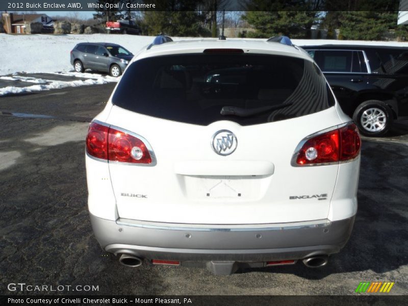 White Opal / Cashmere 2012 Buick Enclave AWD