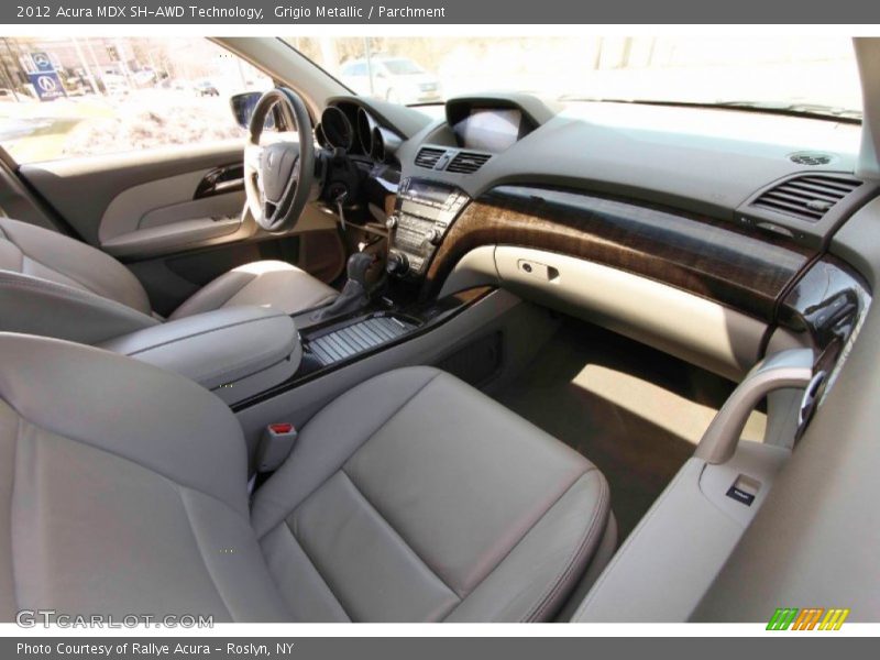 Grigio Metallic / Parchment 2012 Acura MDX SH-AWD Technology