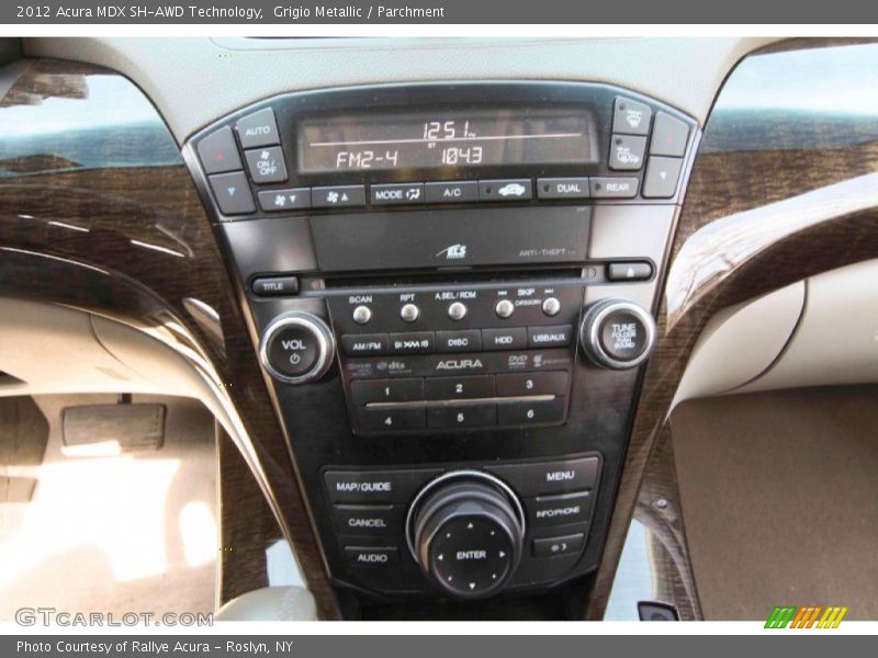 Grigio Metallic / Parchment 2012 Acura MDX SH-AWD Technology