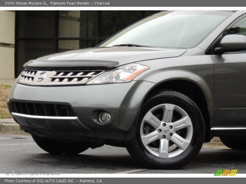 Platinum Pearl Metallic / Charcoal 2006 Nissan Murano SL