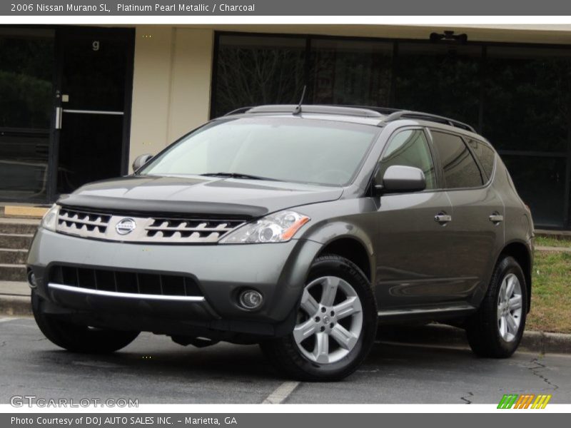 Platinum Pearl Metallic / Charcoal 2006 Nissan Murano SL