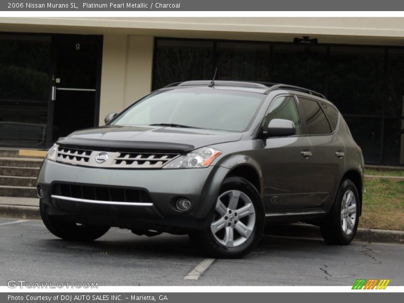 Platinum Pearl Metallic / Charcoal 2006 Nissan Murano SL