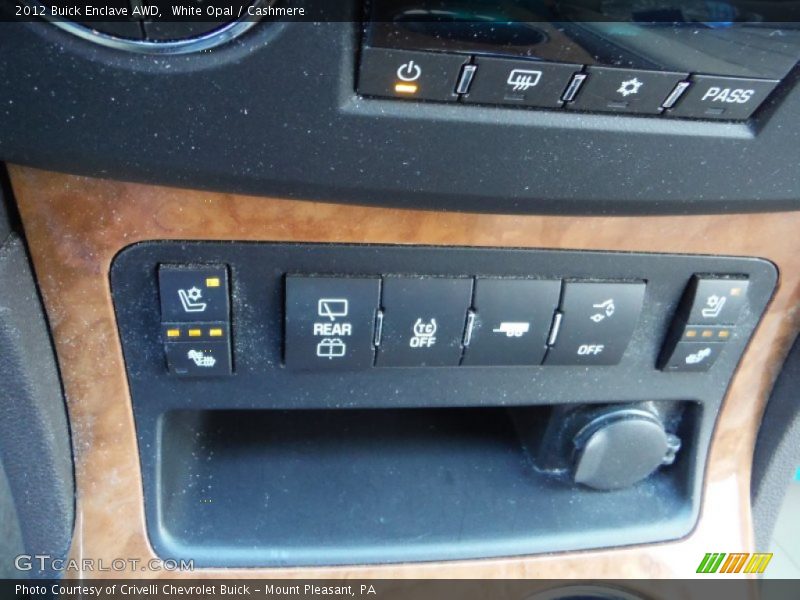White Opal / Cashmere 2012 Buick Enclave AWD