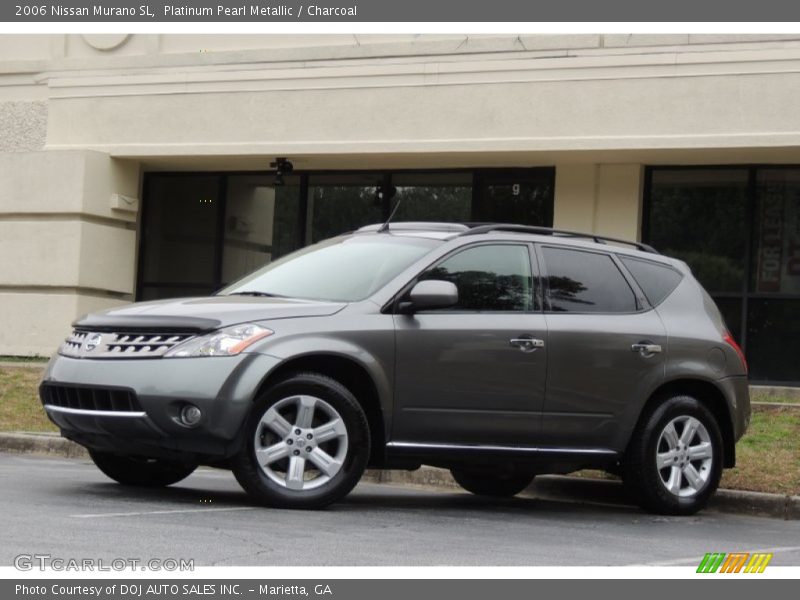 Platinum Pearl Metallic / Charcoal 2006 Nissan Murano SL