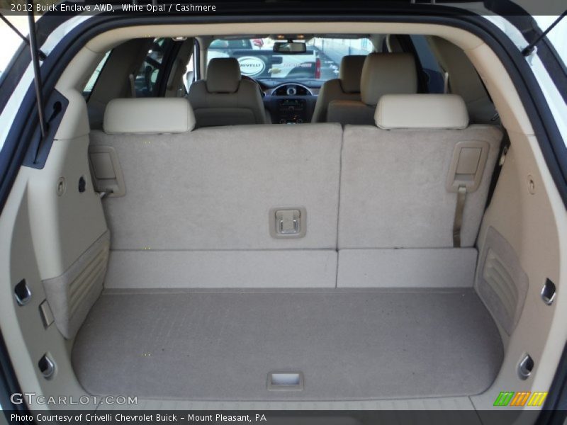 White Opal / Cashmere 2012 Buick Enclave AWD