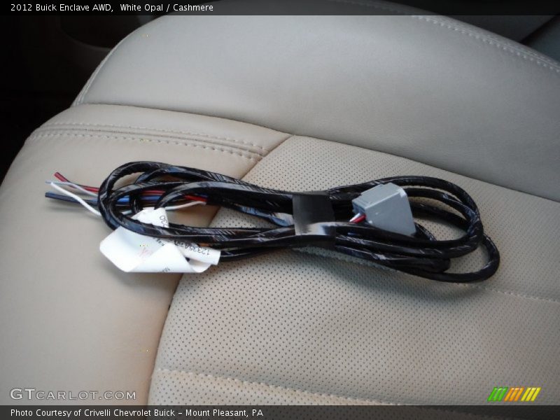 White Opal / Cashmere 2012 Buick Enclave AWD