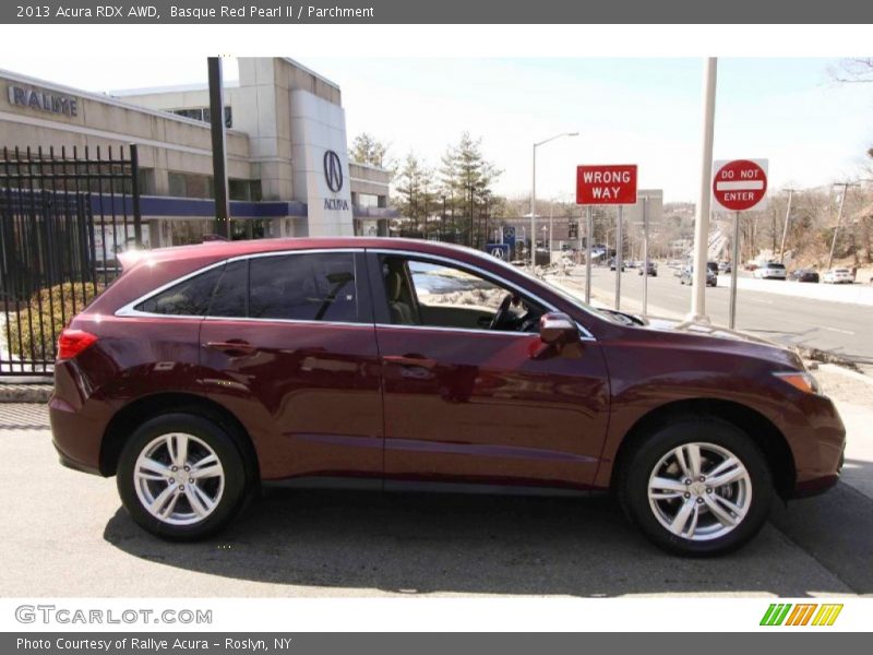 Basque Red Pearl II / Parchment 2013 Acura RDX AWD