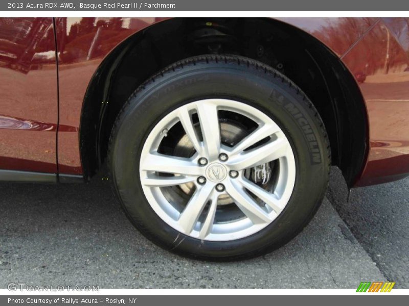 Basque Red Pearl II / Parchment 2013 Acura RDX AWD