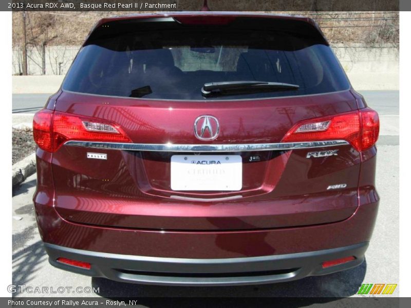Basque Red Pearl II / Parchment 2013 Acura RDX AWD