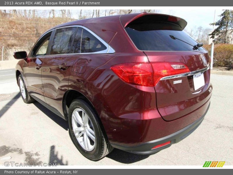 Basque Red Pearl II / Parchment 2013 Acura RDX AWD