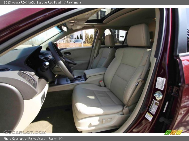 Basque Red Pearl II / Parchment 2013 Acura RDX AWD