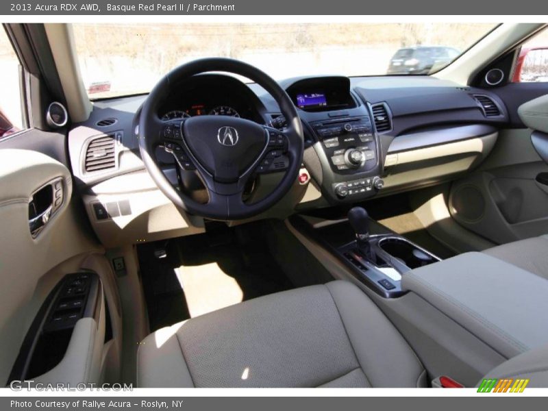 Basque Red Pearl II / Parchment 2013 Acura RDX AWD