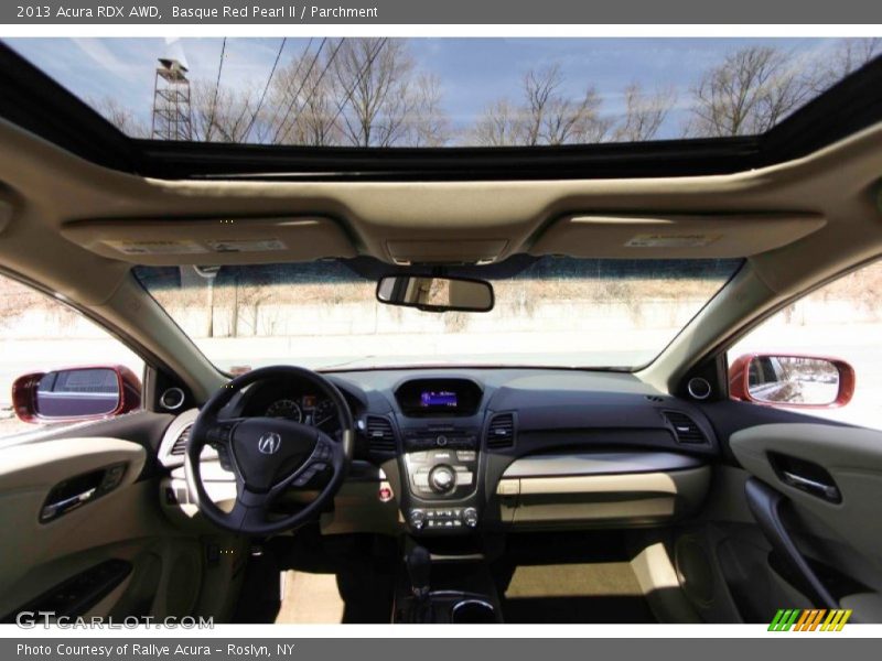 Basque Red Pearl II / Parchment 2013 Acura RDX AWD