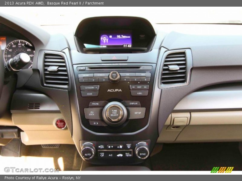 Basque Red Pearl II / Parchment 2013 Acura RDX AWD