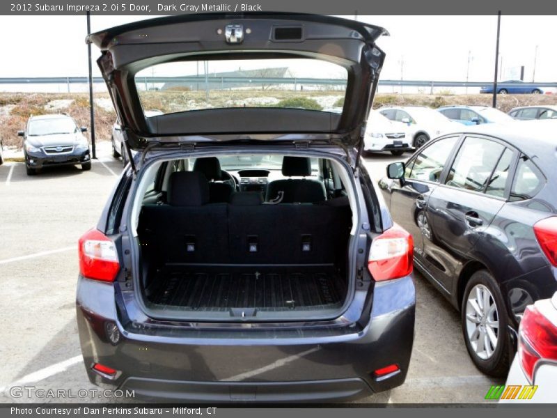 Dark Gray Metallic / Black 2012 Subaru Impreza 2.0i 5 Door